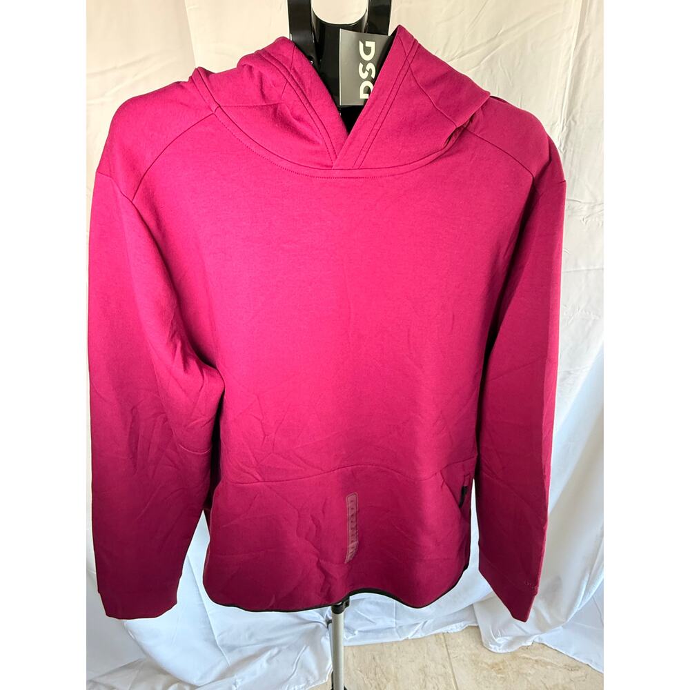 NWT Men's DSG Sport Fleece Hoodie Size Small - Raspberry Sherbert